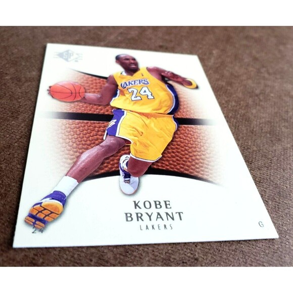 2007-2008 UD SP Authentic KOBE BRYANT NBA Basketball Card #61 Los Angeles Lakers - Picture 12 of 13